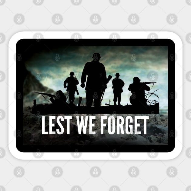 lest we forget - british army - armistice day Sticker by OrionBlue